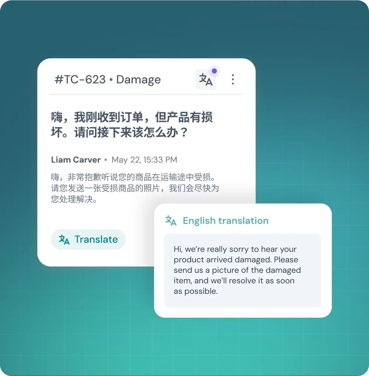 Multilingual platform