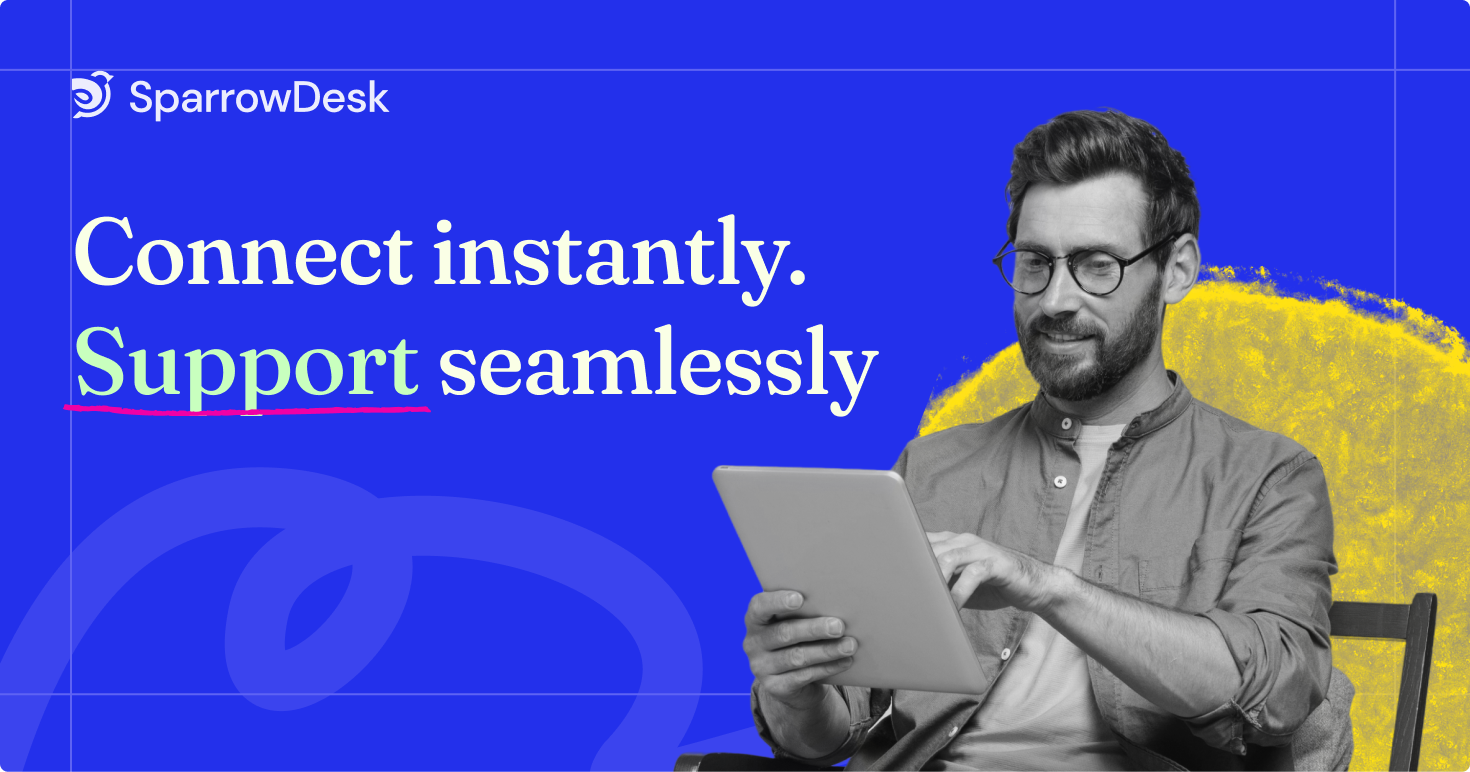 SparrowDesk Live Chat and AI-assisted support
