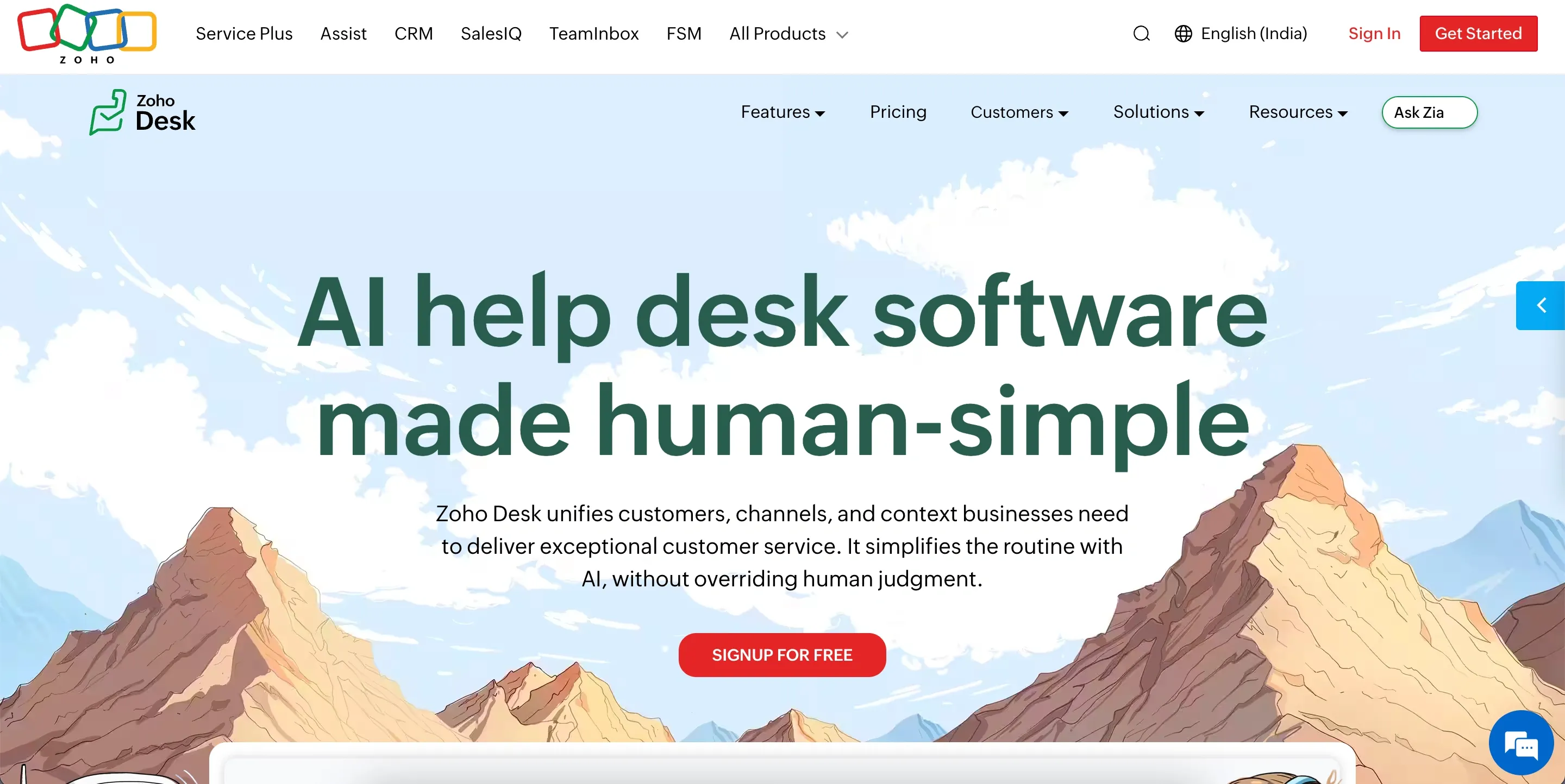 ZOHODESK